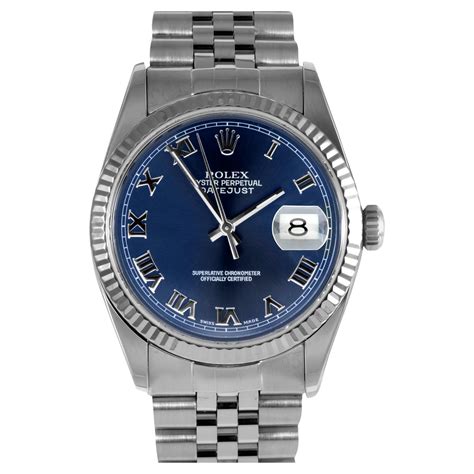 rolex blue roman bleu numbers|Rolex blue bezel code.